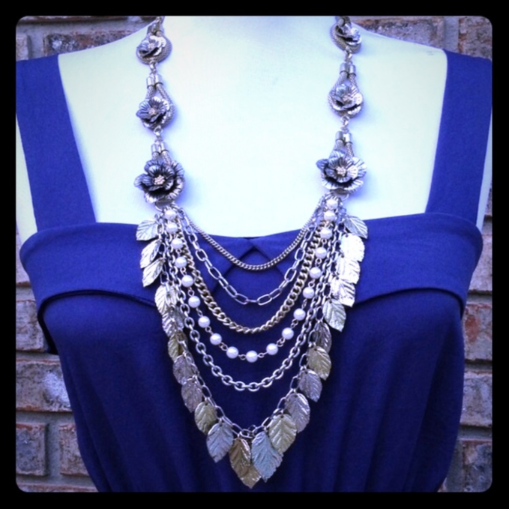 Anthropology Statement Necklace